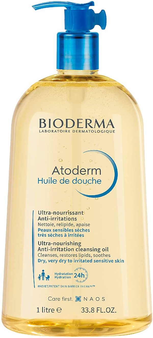 Bioderma Atoderm Olio Doccia Ultra Nutriente - 1L / 33.80 fl.oz. - immagine 5