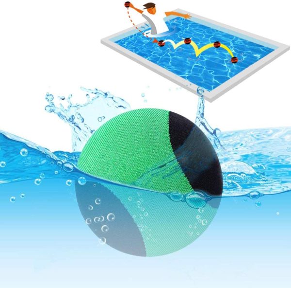 Acqua Che Salta Palla,Acqua Che Rimbalza Pallone da Spiaggia Giochi di Sport Acquatici,Verde,2.17 inch