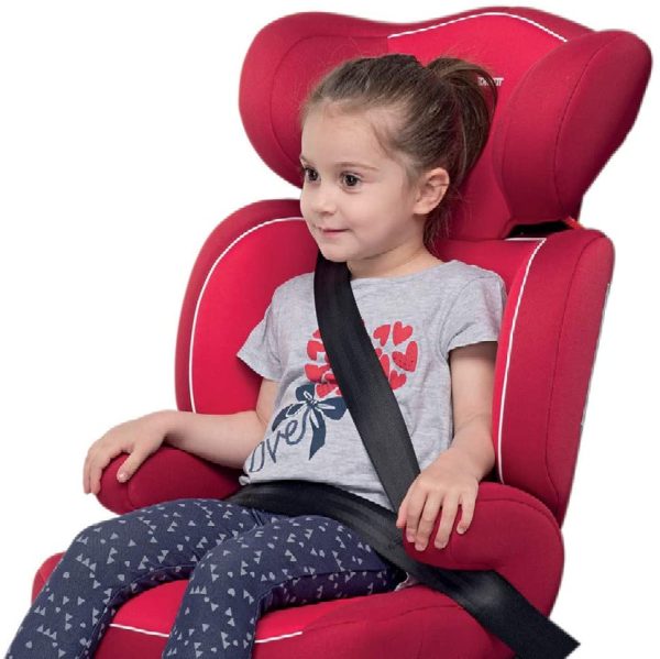 Foppapedretti Time duoFIX Seggiolino Auto per Gruppo 2-3, Bambini da 15 a 36 kg, Black