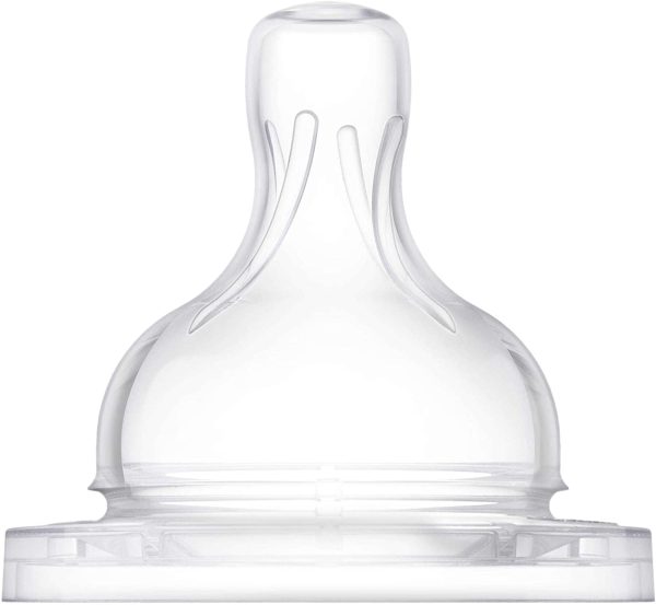 Philips Avent Classic+ SCF633/27 - Tettarella Anti-colic, Flusso Medio (3 fori), 3m+, Confezione da 2 - immagine 7