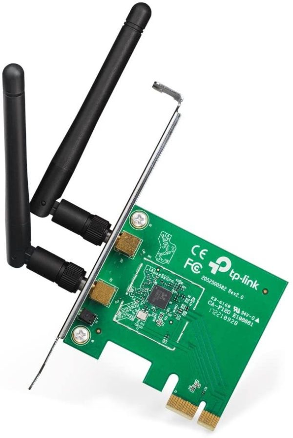 TL-WN881ND Scheda di Rete Wireless N 300 Mbps PCIe, Tecnologia MIMO, Crittografia WPA/WPA2, Semplice Configurazione - immagine 5