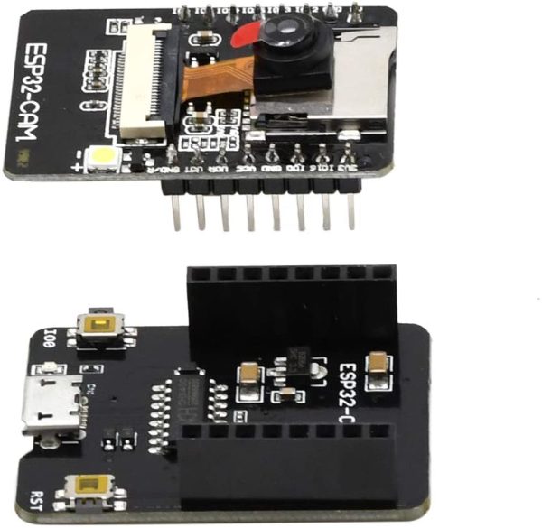 diymore ESP32 Cam Kit Telecamere Esp32 Cam WiFi Scheda di sviluppo CAM WiFi Bluetooth ESP32 CC 5 V, Dual-Core, Wireless con Modulo per Scheda TF Fotocamera OV2640 - immagine 7