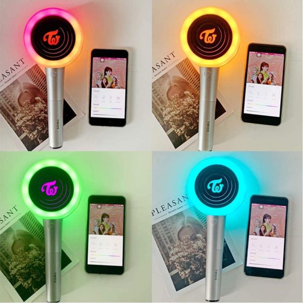 Twice Light Stick Ver.2 Official Luce Caramella Di Qualit??, Collega L'app Mobile Tramite Bluetooth Per Cambiare La Modalit?? E Il Colore Della Luce - immagine 8