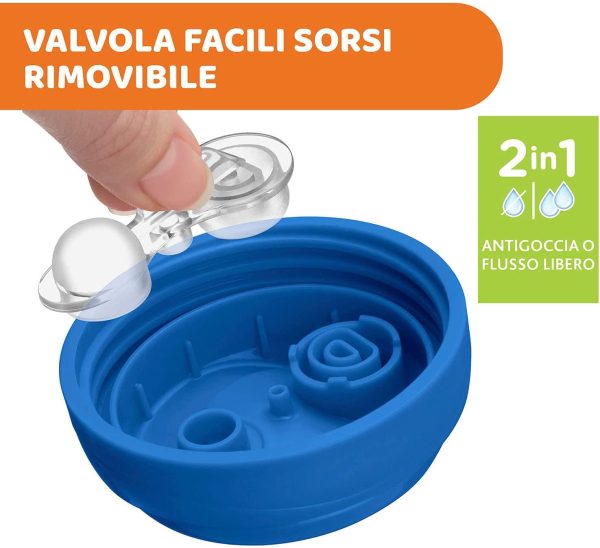 Chicco Training Cup Bicchiere Antigoccia Bambini 200 ml, Tazza 6+, Colori assortiti, 1 pezzo - immagine 10