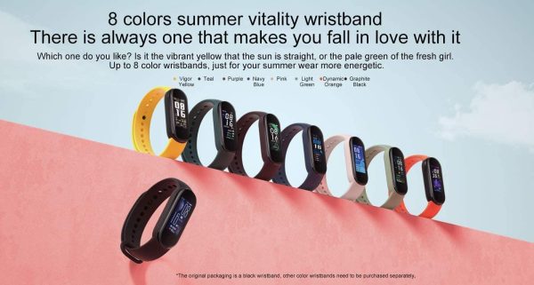 Xiaomi Mi Band 5 Activity Braccialetto Smart, Activity Monitor, Nero - immagine 4