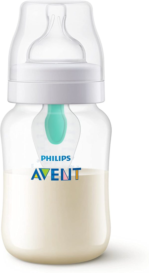 Philips Avent SCF813/14 Biberon Anti-Colic con Valvola AirFree, 260 ml