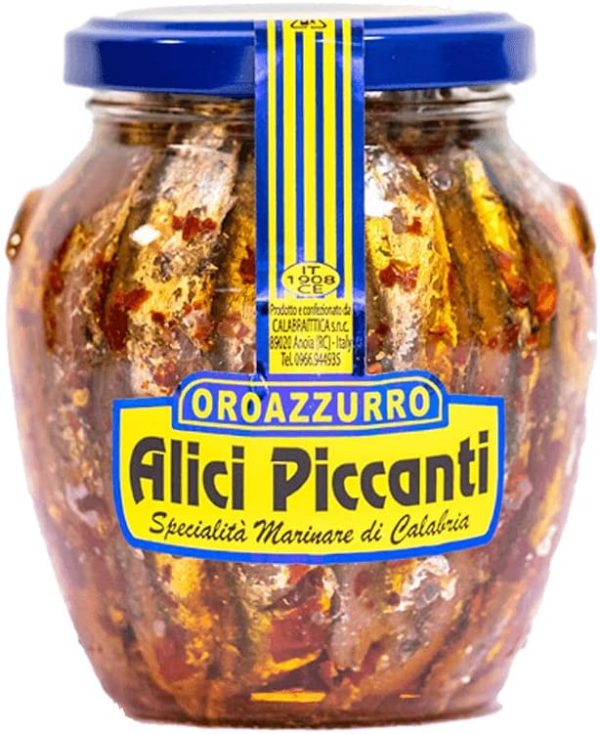 Alici piccanti 300g - OROAZZURRO