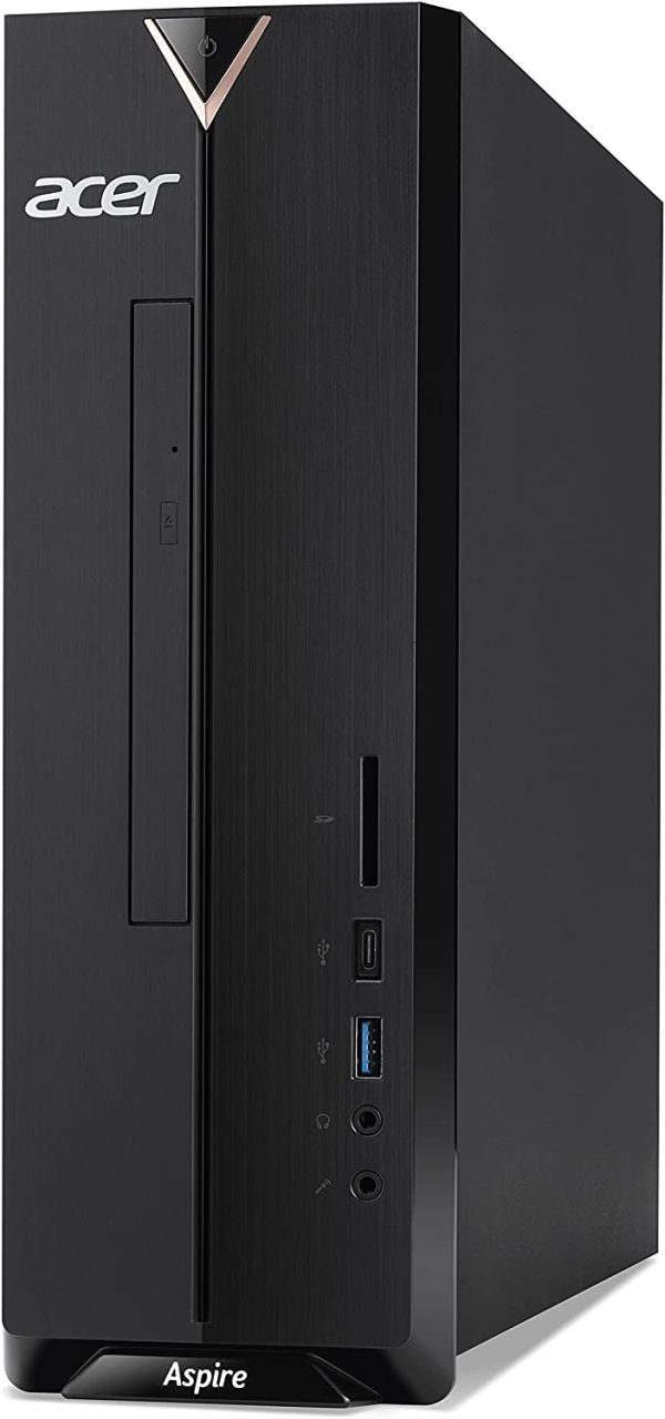 Aspire XC-895 Pc Fisso, Desktop con Processore Intel Core i5 10400, Ram 8 GB DDR4, 512 GB M.2 PCIE SSD, DVD-RW, Scheda Grafica Intel UHD, Wireless Lan, Tastiera e Mouse USB, Windows 10 Home - immagine 3