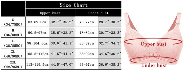 Aseniza Reggiseno da Allattamento Cotone Reggiseno Premaman con Bottoni Reggiseno Bra Donna Senza Ferretto e Senza Cuciture - immagine 2