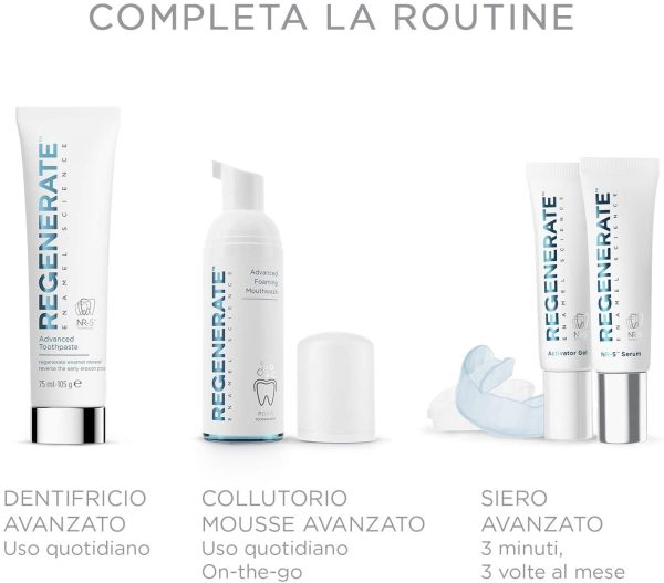 REGENERATE ENAMEL SCIENCE Regenerate Dentifricio per Rigenerare Lo Smalto Dentale, White Fresh, 75 Millilitri - immagine 4