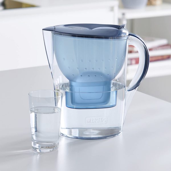 Marella XL - Caraffa Filtrante per Acqua, 3.5 Litri, 1 Filtro Maxtra+ Incluso, Blu