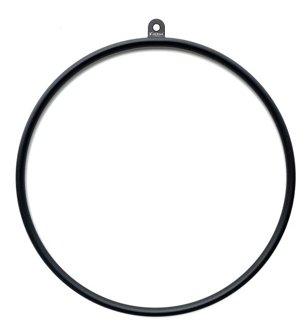 Anello acrobatico aereo, aerial hoop,lira per fare acrobazie aeree come nei tessuti yoga, pilates, acrobati circensi, trapezi, lyra, ecc. - immagine 9