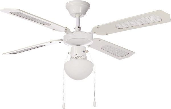 Bali 112420 Ventilatore da soffitto, 107 cm, Bianco - immagine 5