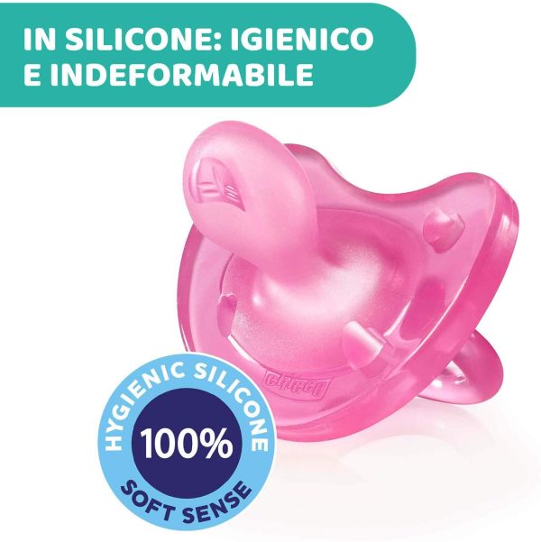 Chicco PhysioForma Succhietto, Multicolore (Rosa/Viola), 16 - 36 Mesi - immagine 5