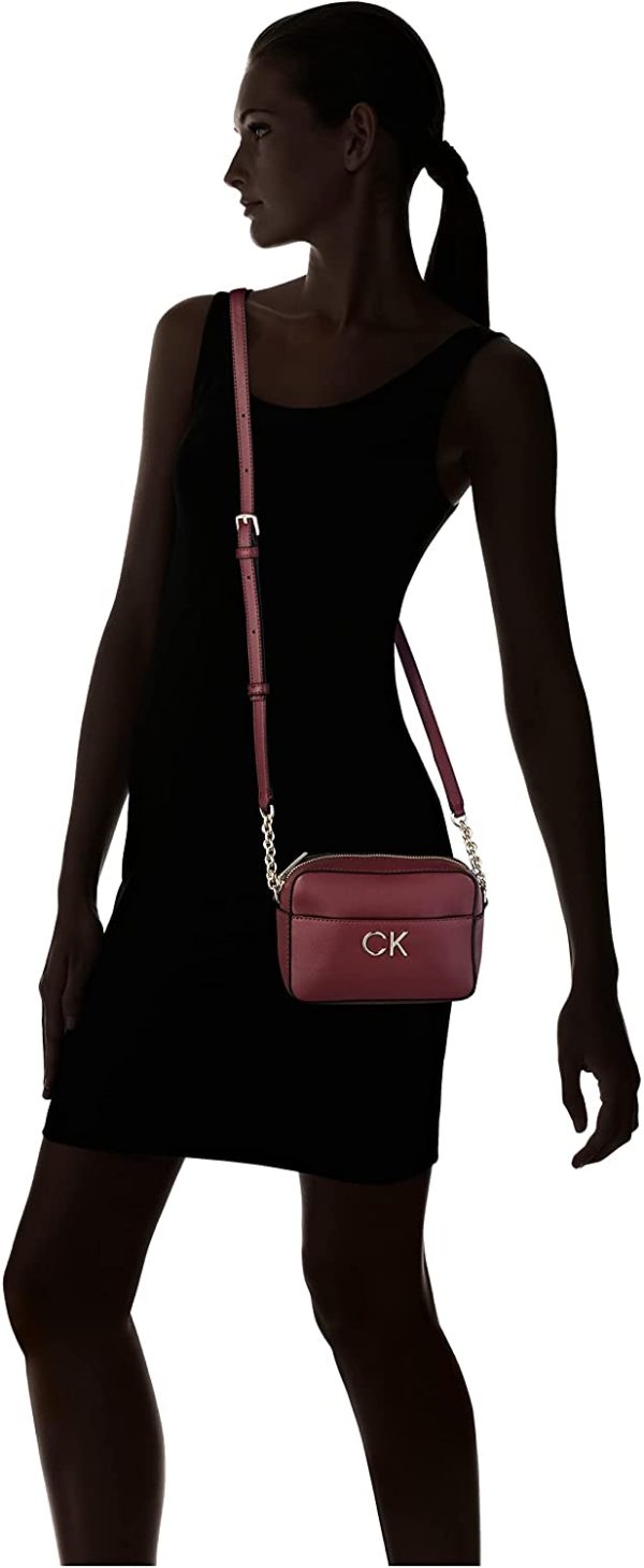 Calvin Klein Re-Lock Borsa della Macchina Fotografica, Crossover Donna - immagine 2