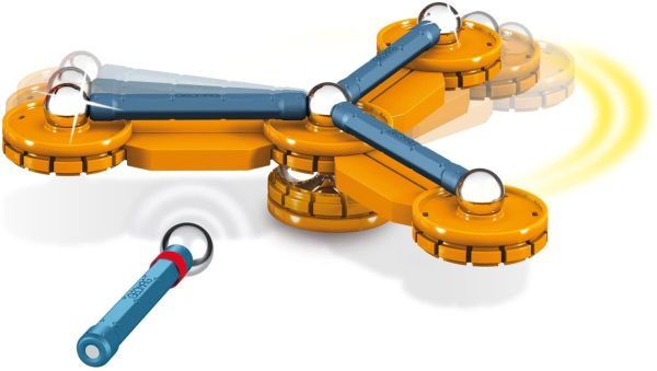 Geomag- Mechanics Gioco da Costruzione, Multicolore, 28 Pezzi, 719 - immagine 2