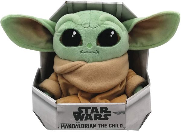 THE MANDALORIAN - Peluche morbido di Baby Yoda, da 25 cm - immagine 4