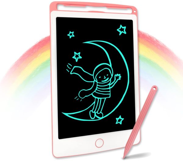 Tavoletta Grafica LCD Scrittura Digitale, Elettronico 8.5 Pollici Portatile Ewriter Cancellabile Disegno Pad Writing Tablet con Stilo per Bambini Adulti della Casa Scuola Ufficio - immagine 5