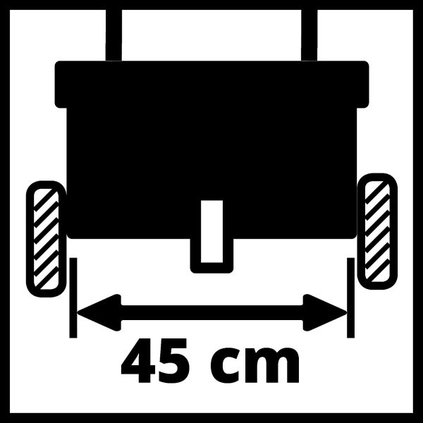 GC-SR 12 Carrello spargitore (largh. lavoro 45 cm, capacit?? vano raccolta 12 lt, diam. ruote 200 mm) - immagine 3