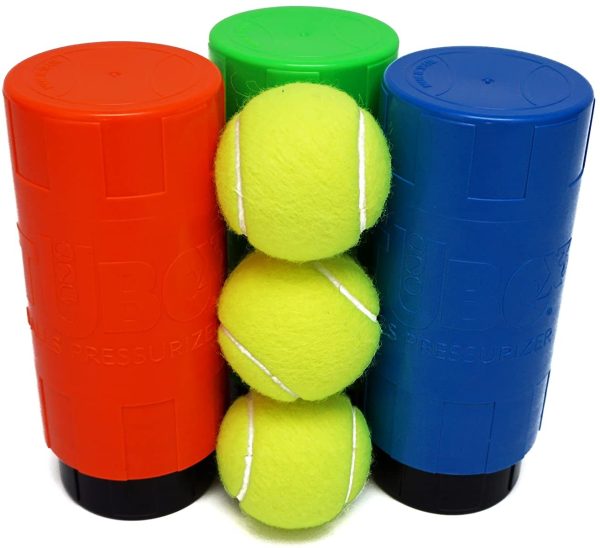 TUBOPLUS TuboX3 - Pressurizzatore a Sfera per Tennis e Paddle, Verde - immagine 5