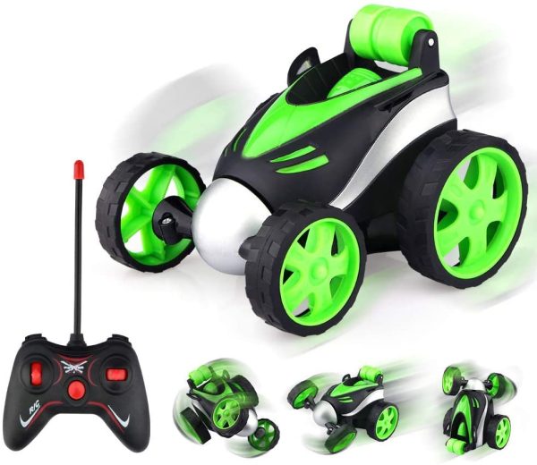 Baztoy Macchina Telecomandata, Giocattoli per Bambini 3 4 5 6 7 8 Anni Mini Auto Radiocomandata 360??Rotazione Macchinina Elettrica Regali Bambina Bambino Giochi Interno Esterno Giardino - immagine 4