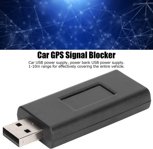 Protezione del segnale GPS per auto, GPS + Beidou Alimentatore USB ad alta sensibilit?? 10 m Blocco GPS per auto universale per veicoli per auto - immagine 4