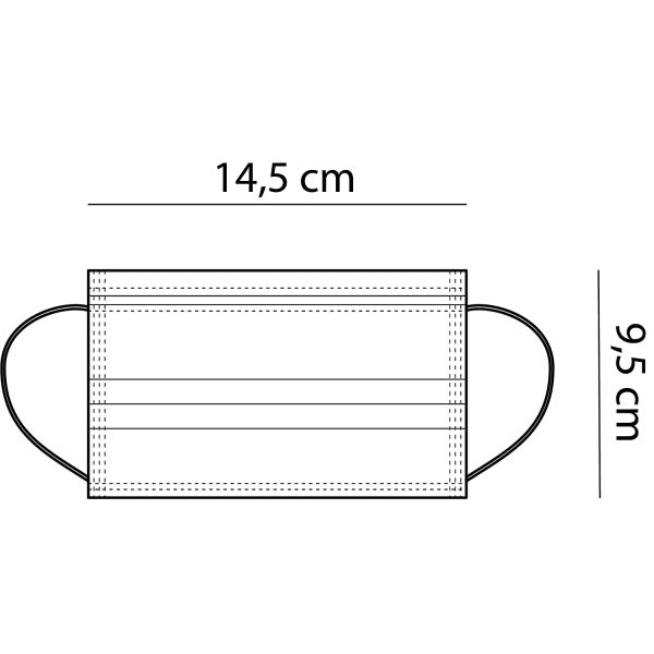 50 Mascherine Chirurgiche Bambini Fantasia Bambina, Certificate CE, Alta Efficienza di Filtraggio BFE??95, Mascherina Chirurgica Certificata, Face Mask Viso Monouso 3 Strati - [50 Pezzi