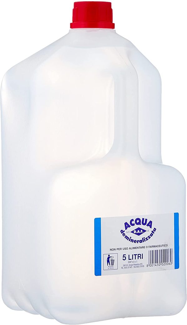 CORA 1001 Acqua Demineralizzata Tanica, 5 Litri