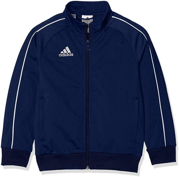 adidas Core 18 Tk T Felpa Con Zip Unisex - Bambini e ragazzi (Pacco da 1) - immagine 7