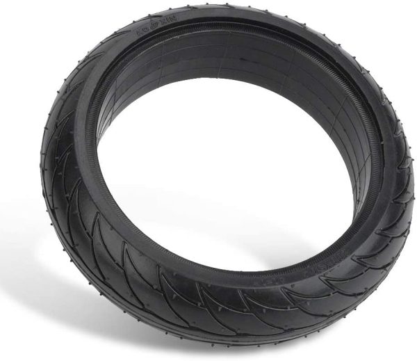 Scooter Elettrico Tire - Rubber Damping Pneumatico Posteriore della Parte Anteriore Solida Rotella della Gomma del Pneumatico della Copertura for Ninebot ES1 ES2 ES3 ES4 Scooter Elettrico - immagine 7