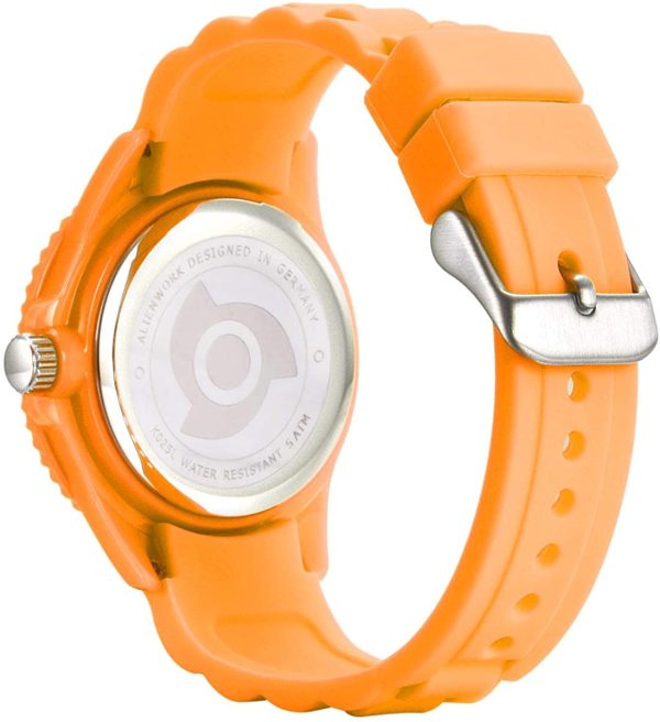 Alienwork Kids Orologio di Apprendimento Bambini Ragazzi Ragazze Tempo di Apprendimento Impermeabile 5 ATM - immagine 3