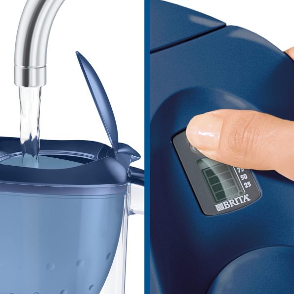 Marella XL - Caraffa Filtrante per Acqua, 3.5 Litri, 1 Filtro Maxtra+ Incluso, Blu - immagine 9