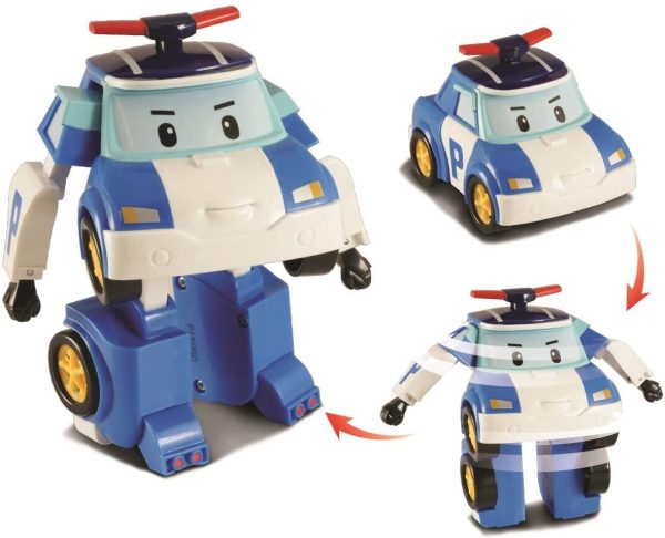 Robocar Poli Veicolo trasformabile Poli - Robot o macchinina - 10 cm - Giocattolo per l'infanzia - da 3 Anni - immagine 2