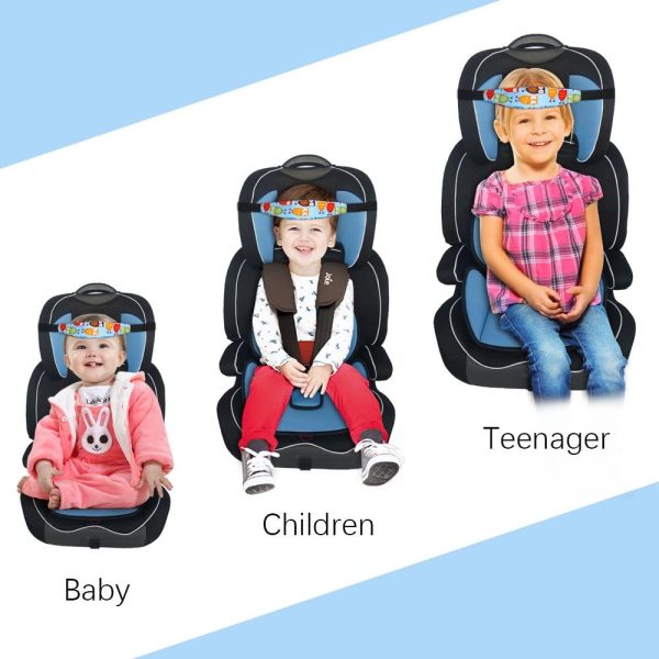 URAQT Cinturino Supporto Testa Bambini, Bambino Cinturino Regolabile Auto Sicurezza, Dormire Cintura di Sicurezza per Seggiolino Auto per Bambino e Neonato - immagine 5