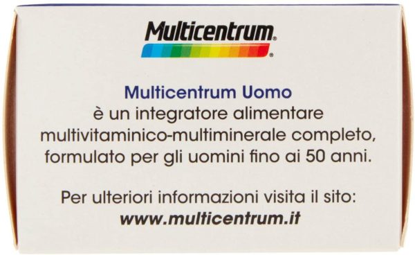 MULTICENTRUM Uomo Integratore, Confezione da 30 Pezzi - immagine 8