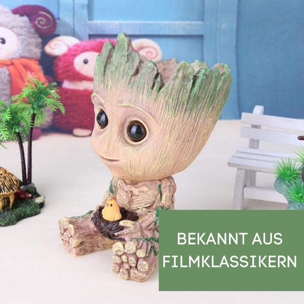 thematys? Baby Groot Vaso di Fiori - Action Figure per Piante e Penne del Film Classico - Perfetto Come Regalo - Sono Groot (F Gros 15x8,5x8,5cm) - immagine 2