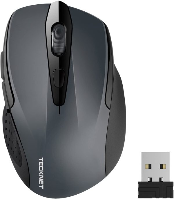 PRO Mouse Senza Fili, 2600DPI, Durata delle batterie di 24 Mesi, 2.4G - immagine 2