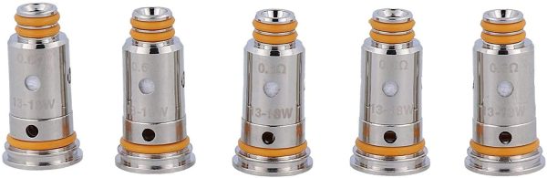 GEEKVAPE Resistenze Bobina St Per Aegis Pod Wenax Stylus Filtri Originale (no Nicotina) (0,6 Ohm), Acciaio, 5 Unit??