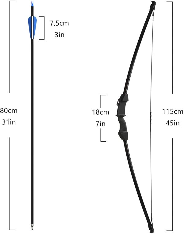 The7boX Le Tute per Arco e Frecce per Tiro con L'Arco Sono Adatte a Principianti Giovani Principianti Sport all'Aria Aperta Caccia ECC - immagine 8