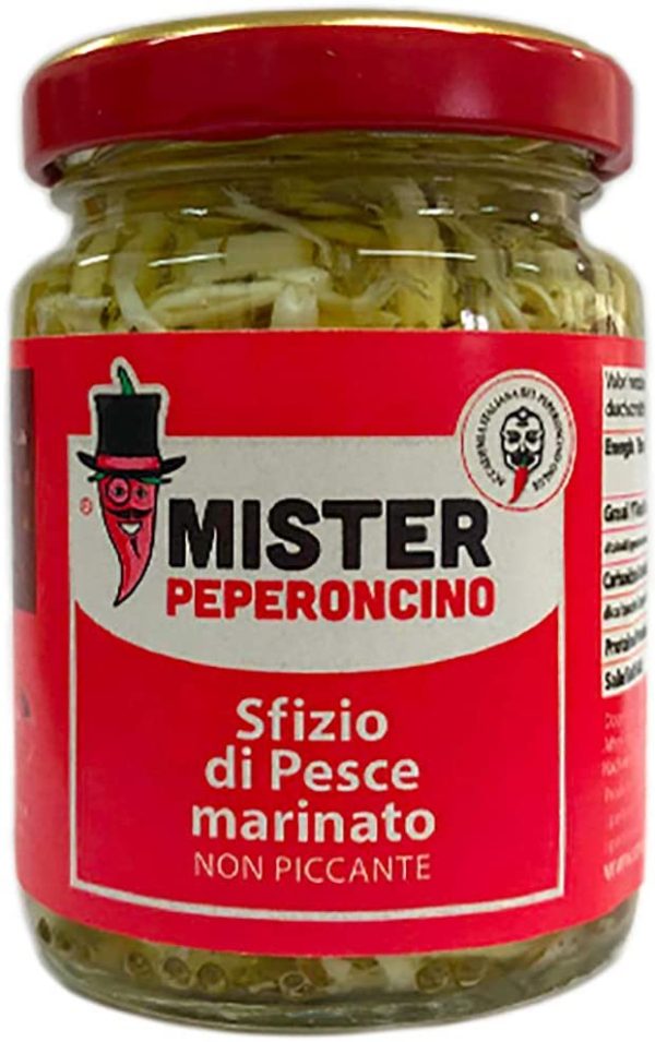 Sfizio di Pesce Marinato (90 gr) - Non Piccante - Mister Peperoncino