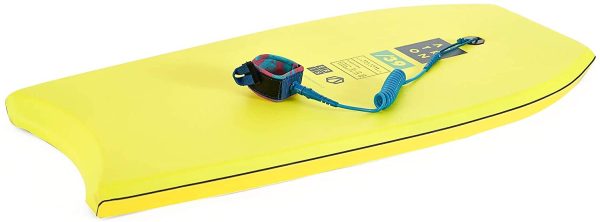 Aztron, Bodyboard ERIS 39 Super Leggero e Durevole per Principianti. Giovent?? Unisex, Giallo