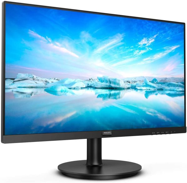 Philips 241V8L Monitor 24" LED VA Full HD, 1920 x 1080, Gaming Adaptive Sync, 75 Hz, HDMI, VGA, Attacco VESA, Nero - immagine 2