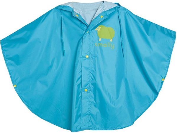 Bambino Impermeabile Poncho di Pioggia Incappucciato Mantella Antipioggia Bambina Riutilizzabile Cappotto di Pioggia Bambini Giacca da Pioggia - immagine 5