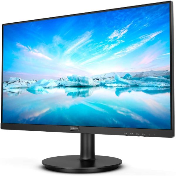 Philips 241V8L Monitor 24" LED VA Full HD, 1920 x 1080, Gaming Adaptive Sync, 75 Hz, HDMI, VGA, Attacco VESA, Nero - immagine 7