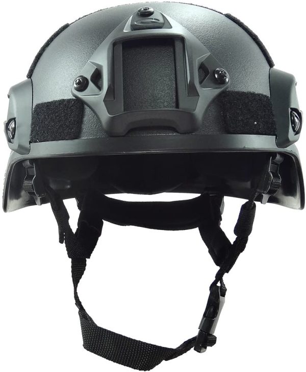 OneTigris Casco Mich 2000 Stile tattico ACH con NVG Mount e sponda Laterale per Airsoft Paintball - immagine 4