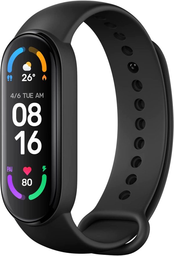 Xiaomi Mi Smart Band 6 NFC, Orologio Smart Xiaomi, Funzione Pagamento Contactless, Controllo Vocale con Alexa, Schermo AMOLED 1.56'', Resistente all'Acqua, Cinturino Antibatterico, Versione Italiana - immagine 3