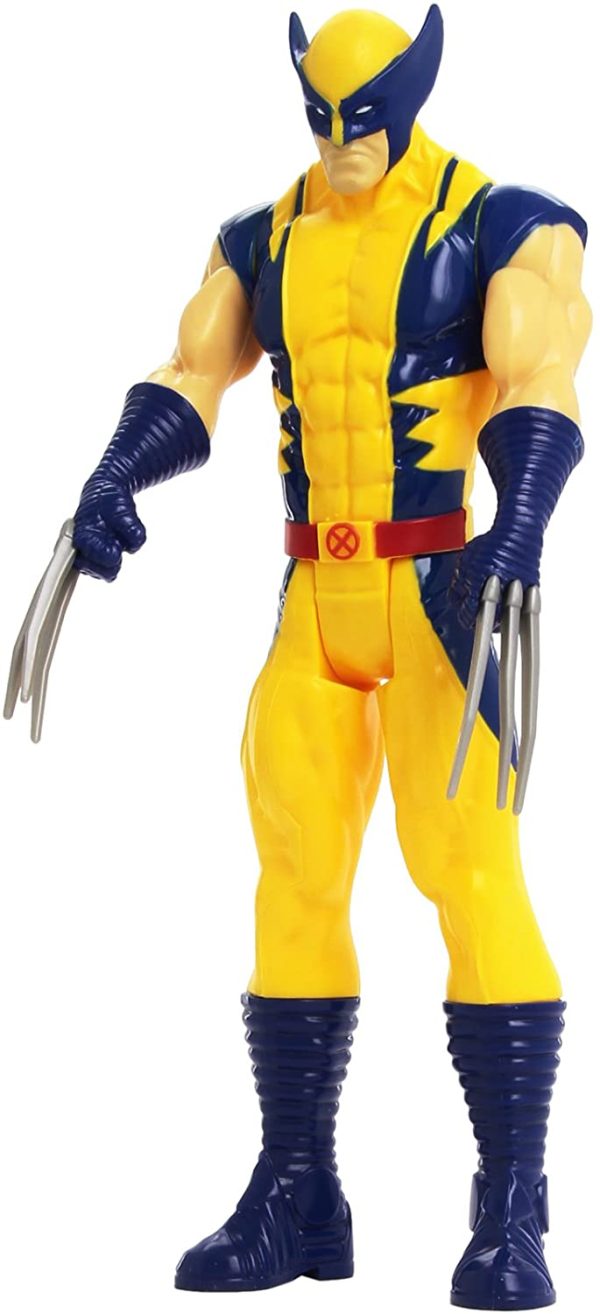 Hasbro Action Figures Marvel X-Man Wolverine Titan Hero Series Altezza 30cm Snodato, A3321E27