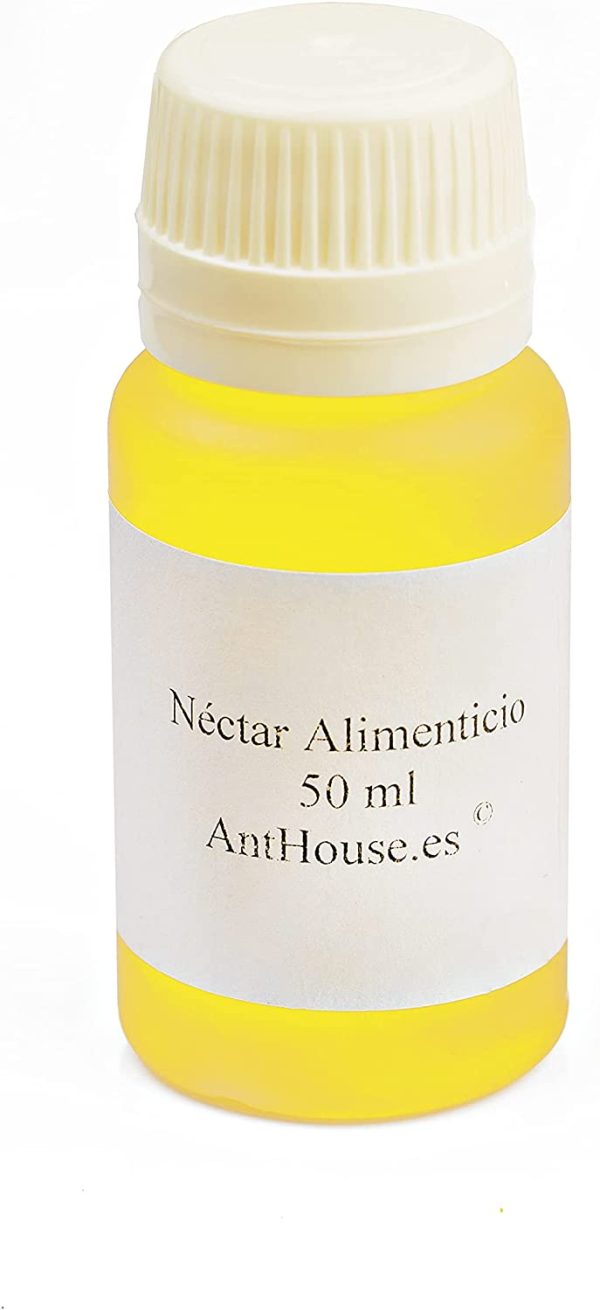 AntHouse - Super Alimento per Formiche Nettare Alimentare Giallo 50 ml | A Base di Zucchero, Integratore Ideale per Il Vostro Terrario | Cibo per Formiche per Fornire L??Energia Necessaria