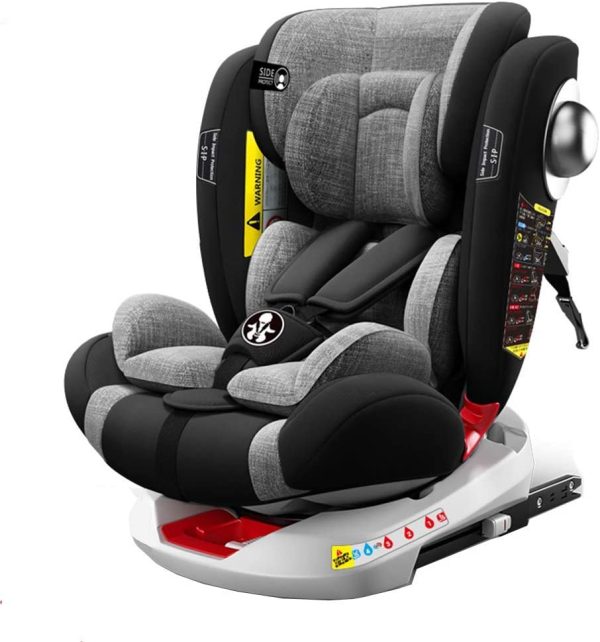 Babify Onboard Seggiolino Auto Girevole 0-36kg, 360??, Isofix - immagine 5