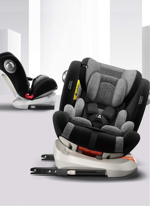 Babify Onboard Seggiolino Auto Girevole 0-36kg, 360??, Isofix - immagine 2